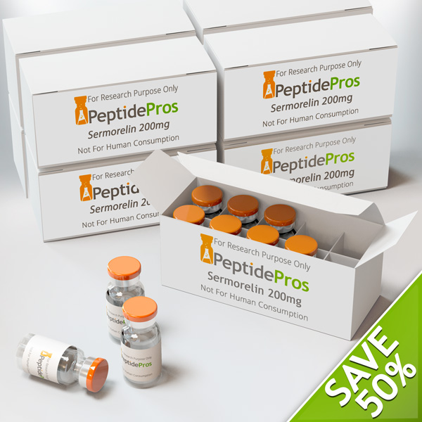 SERMORELIN 2mg 100 VIALS AT 50% OFF - Peptide Pros
